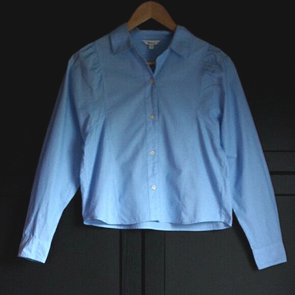 Reitmans | Cotton Long Puff Sleeve Shirt